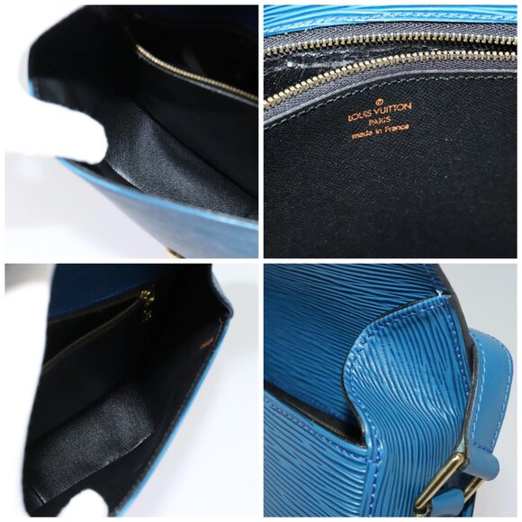 LOUIS VUITTON Epi Saint Cloud GM Shoulder Bag Toledo Blue - Picture 15 of 15